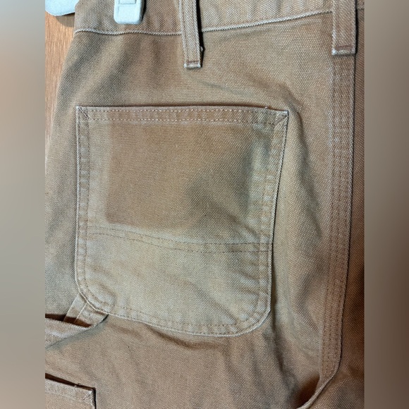 Carhartt Pants Original Loose Straight Dungaree Fit 32x30 Brown - Picture 8 of 9